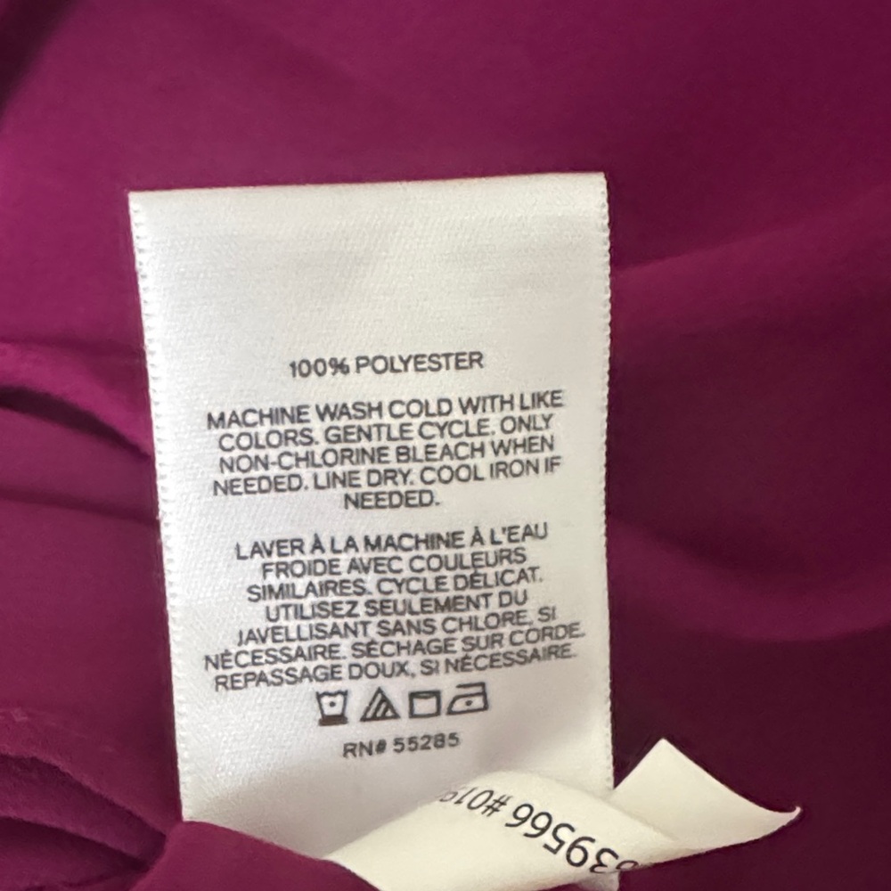 Express Elegant Magenta Cami Top - Picture 9 of 9